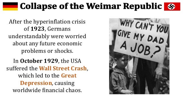 The factors contributing to the fall of the weimar republic weimar republic timeline